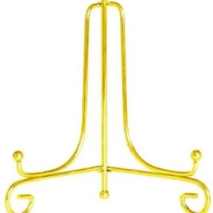 gold metal stand 20cm